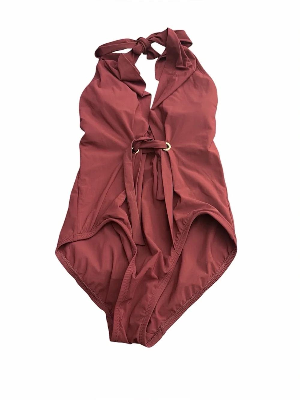 Miraclesuit Amoressa Solar Jupiter One Piece Swimsuit In Chestnut Size 8 NWT